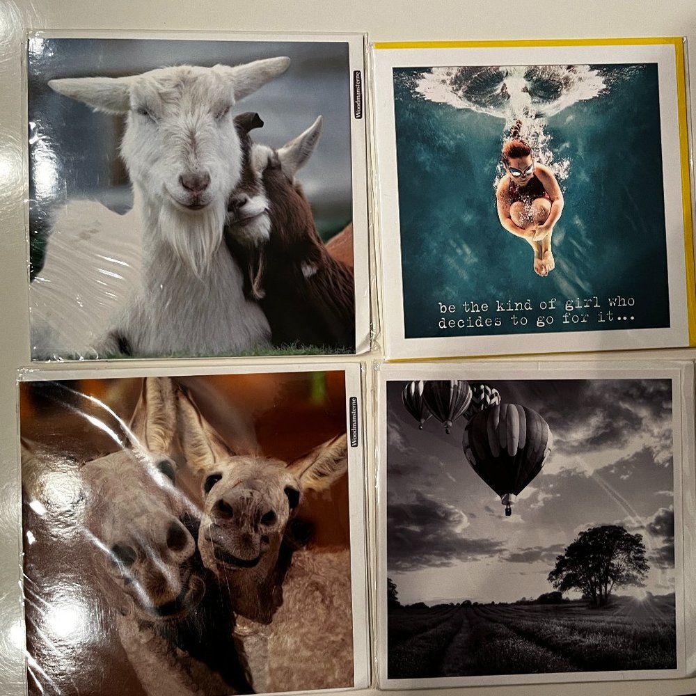 Greeting Cards - Beautiful Photography - Blank (Set of 4 / New)